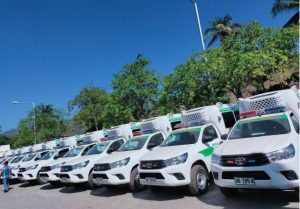 Timor-Leste: The Commissioning and Distribution of 16 ambulances