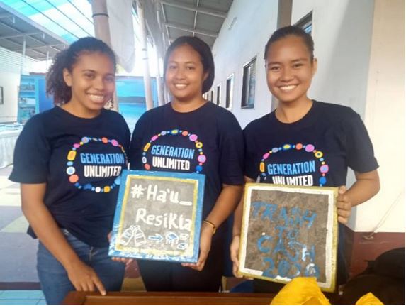GUG transform Plastic waste materials into useful household items