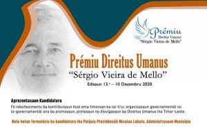 President Lú Olo awarded five persons with Sergio Vieira de Mello Human Right Awards