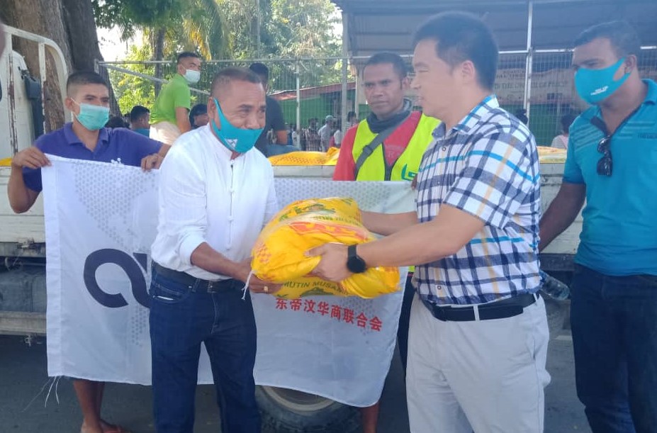 CUAT provides food aid to people in Covalima municipality