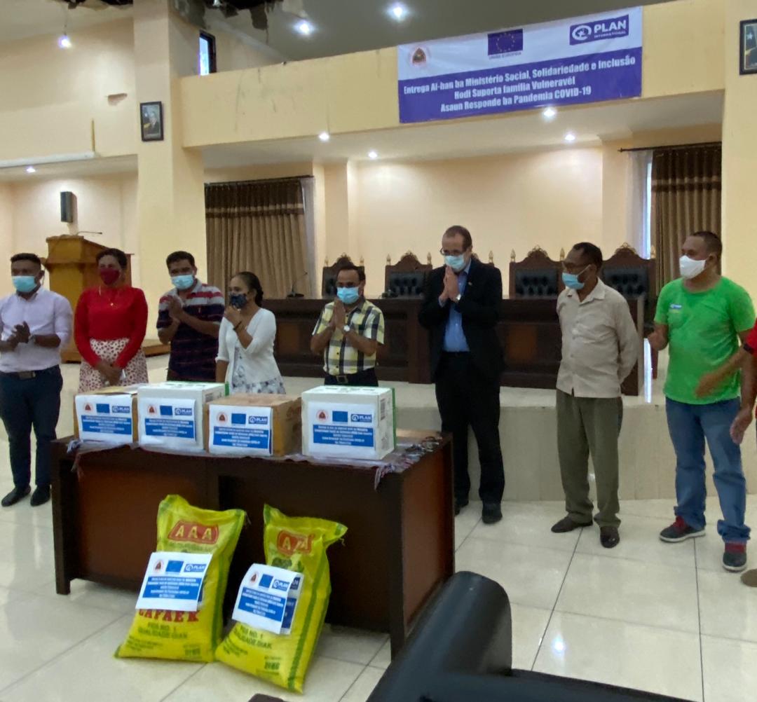 EU-Plan International handed over food and non food items to the SEPS