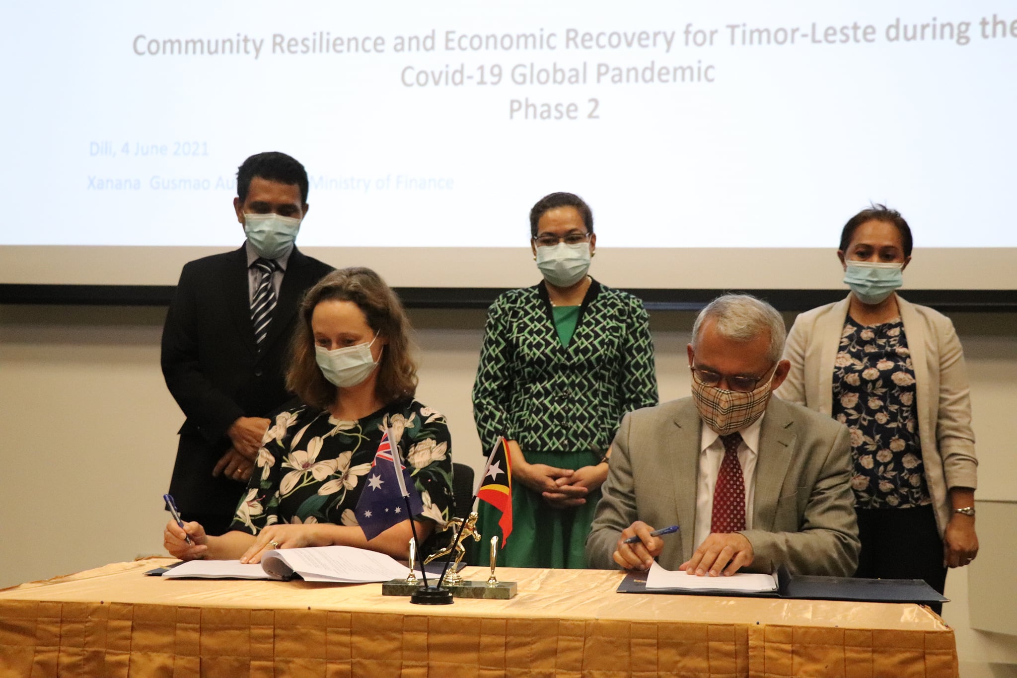 Australia – Timor Leste sign  $15.5 million financial agreement for Community Resilient and Economy recovery in Timor-Leste