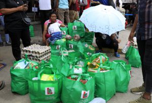 SECOOP distributes staple food to 273 flood-affected households