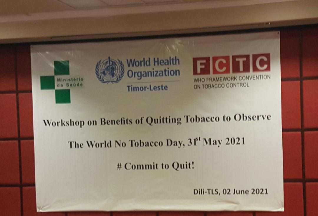 World Tobacco day: MoH-WHO organizes workshop on benefits of quitting tobacco