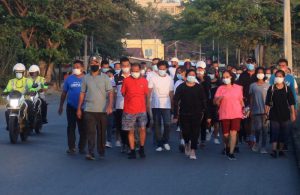 KFP welcomes its seventh anniversary with a healthy walk