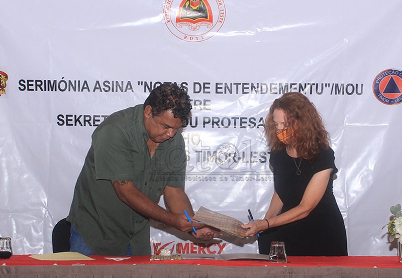 Mercy Corps and SSCP sign MoU for community based disaster risk reduction