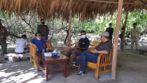 President Lú Olo and First Lady visit Mangrove Study Center