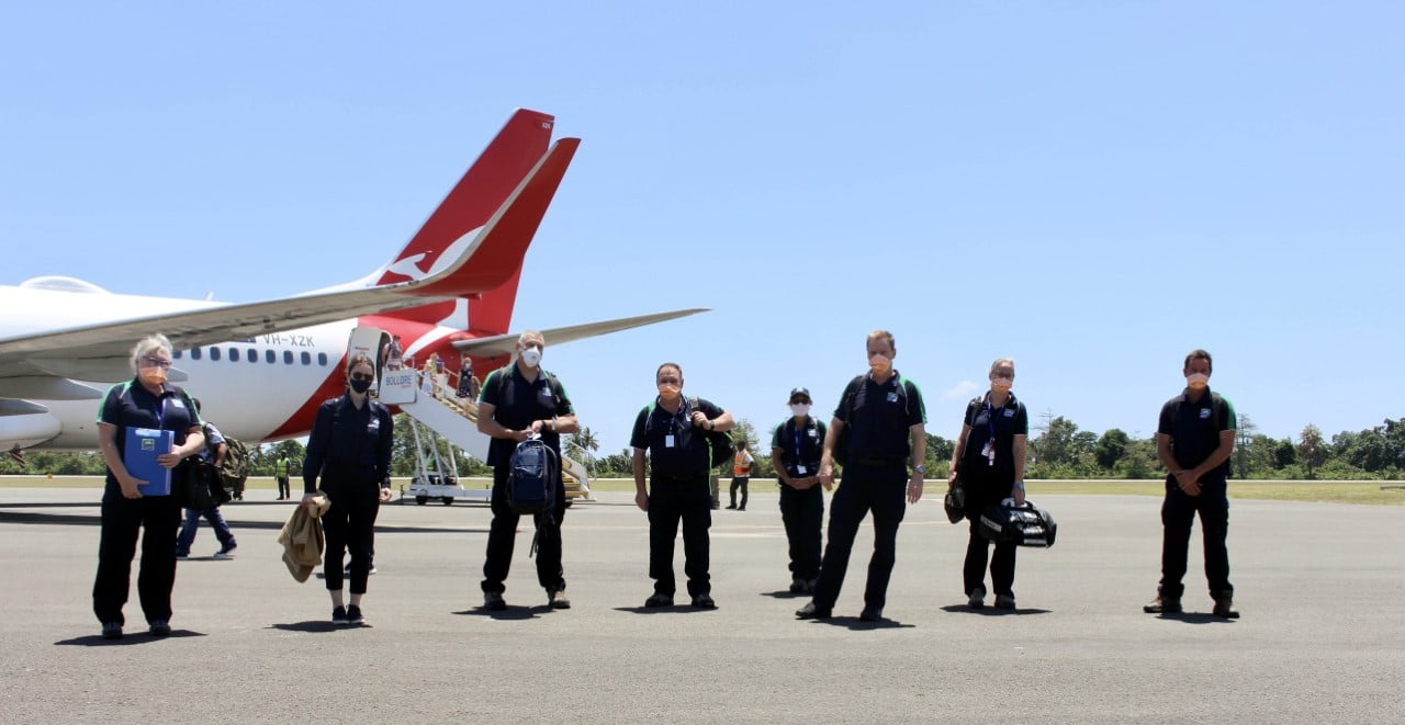 Australia sends eight Australian medical specialists to help Timor-Leste on COVID-19 and Emergency
