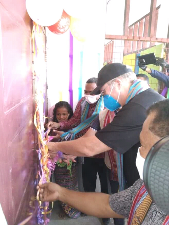 New Zealand Government constructs Kindergarten School in Afaloikai