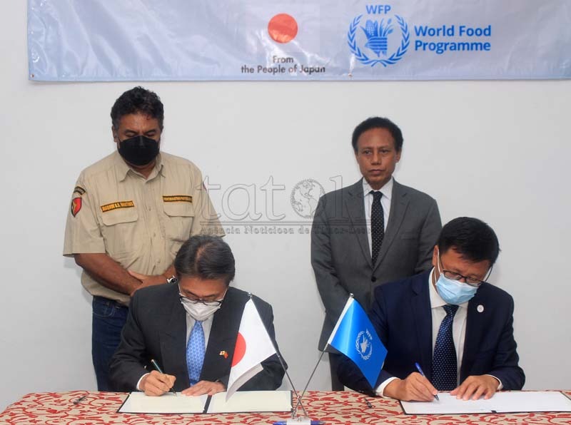 Japan pledges $3 million to WFP to support food security in TL