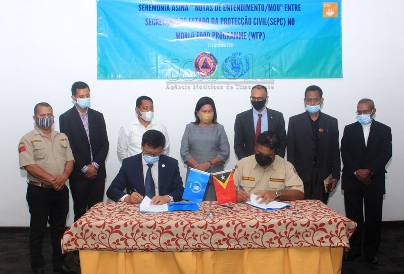 WFP and SSCP renew Cooperation in the food chain system