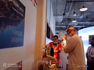 The quality of Timor-Leste’s coffee attracts international visitors at Expo 2020 Dubai