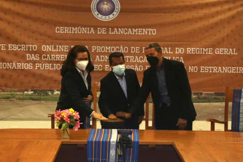 8706 Civil Servants attend online tests to increase their level of participation in the professional working development