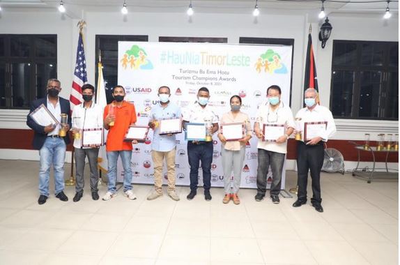 WTD: USAID awarded eight winners for  outstanding contributions to the tourism industry in TL