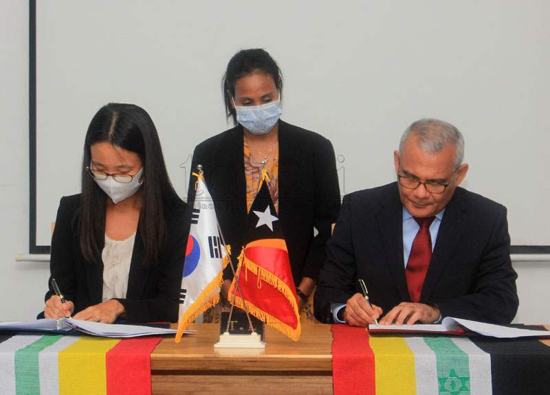 TL- KOICA signs Subvention Agreement of $ 5 million to estabish the Digitization in CNC