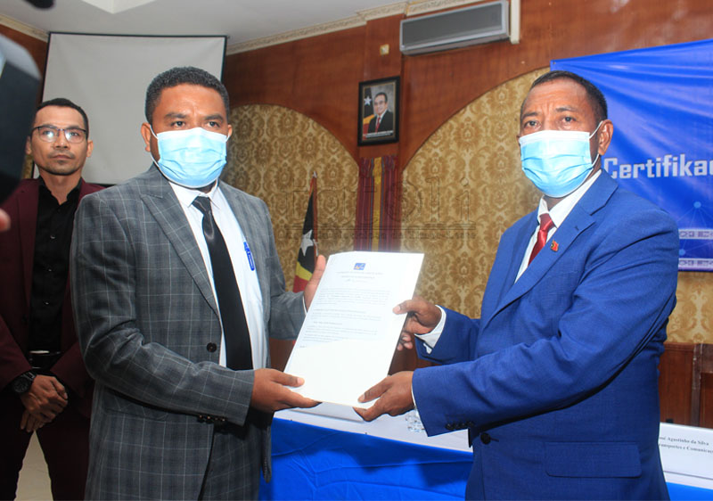 MTC- ANC issues the Registration Certificate to Ceslink, S.A.