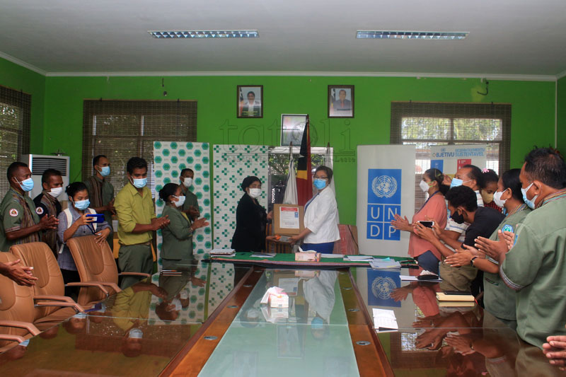 UNDP hands over medical supplies to MoH