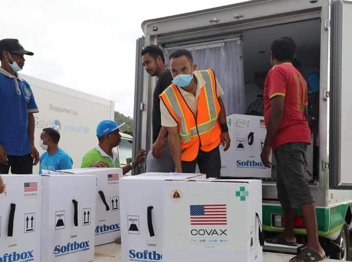Timor-Leste receives another 100,620 doses of the Pfizer BioNTech COVID-19 vaccine from the United States