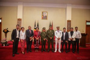 Pedro Klamar Fuik and Coliati are sworn in today as head and deputy head of the F-FDTL