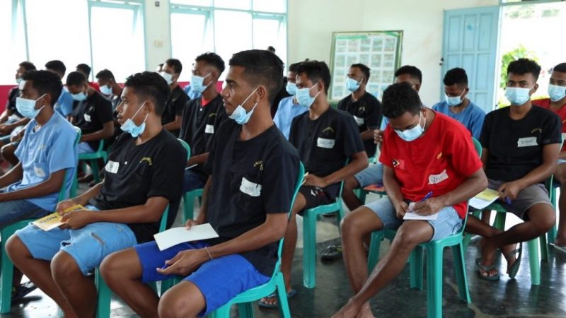 More than four hundred prisoners vote at the mobile election in Becora’s Prison