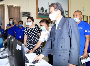 CNE–UNDP and Japan’s ambassador launched the Tabulation & Digital Transformation Platform