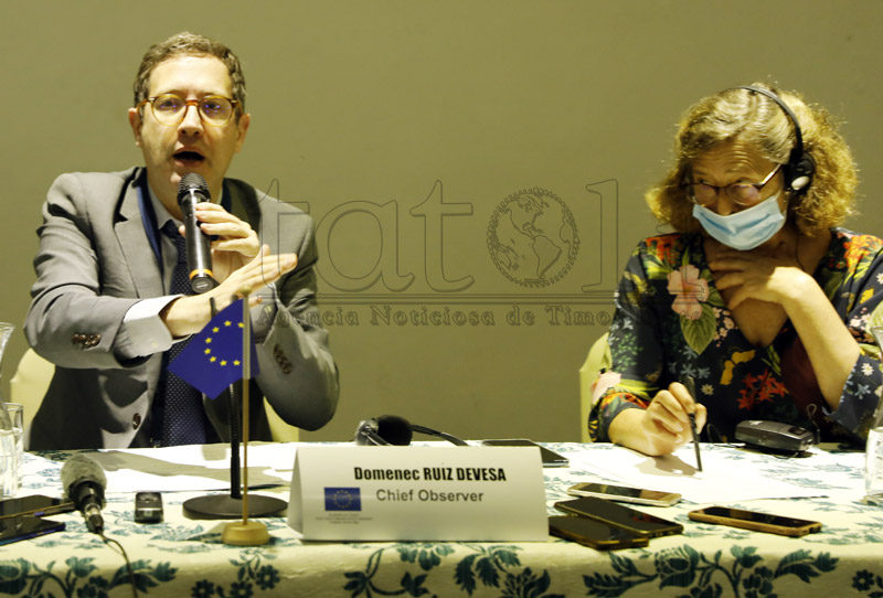 EU-EOM presents its preliminary report to President ‘Lú Olo’