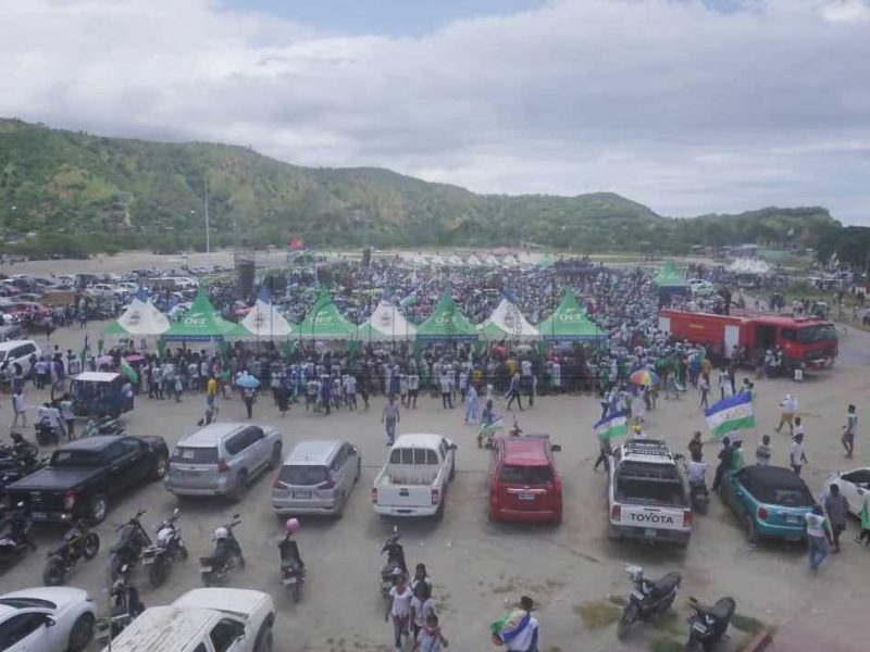 PNTL tickets 40 motorbikes from the candidate of President Republic Horta’s supporters