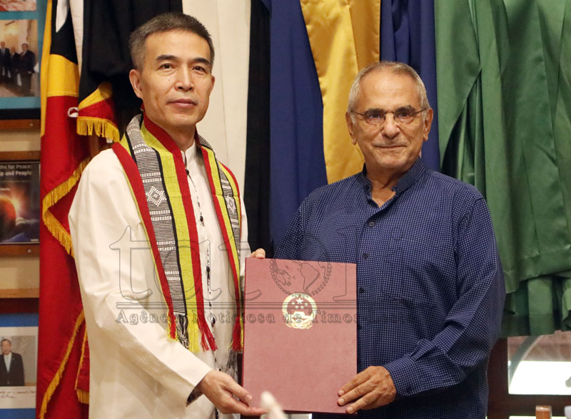 China looking forward to working with Newly Elected President Ramos Horta