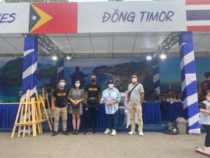 TL presents religious and cultural heritage at the Sea Games exhibition