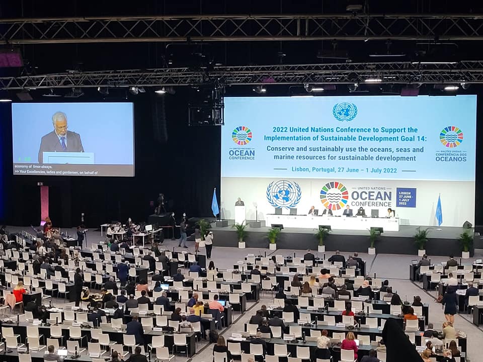 Gusmão highlights SDG 14 action for conservation and protection of life below water