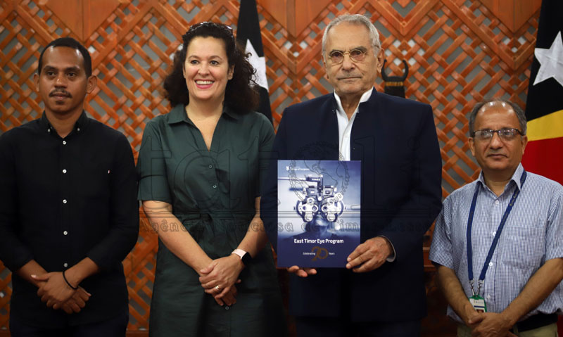 Over 100.000 Timorese people receive eye treatment from RACS-Global Health’s Eye Program