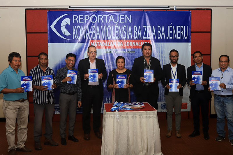 EU-UNDP and PCTL advise Timorese journalists to use a GBV guidebook for news reporting
