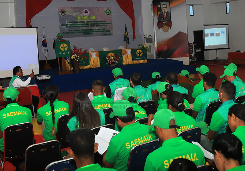 South Korea Embassy and MoSA to expand the Saemaul Undong program in two municipalities