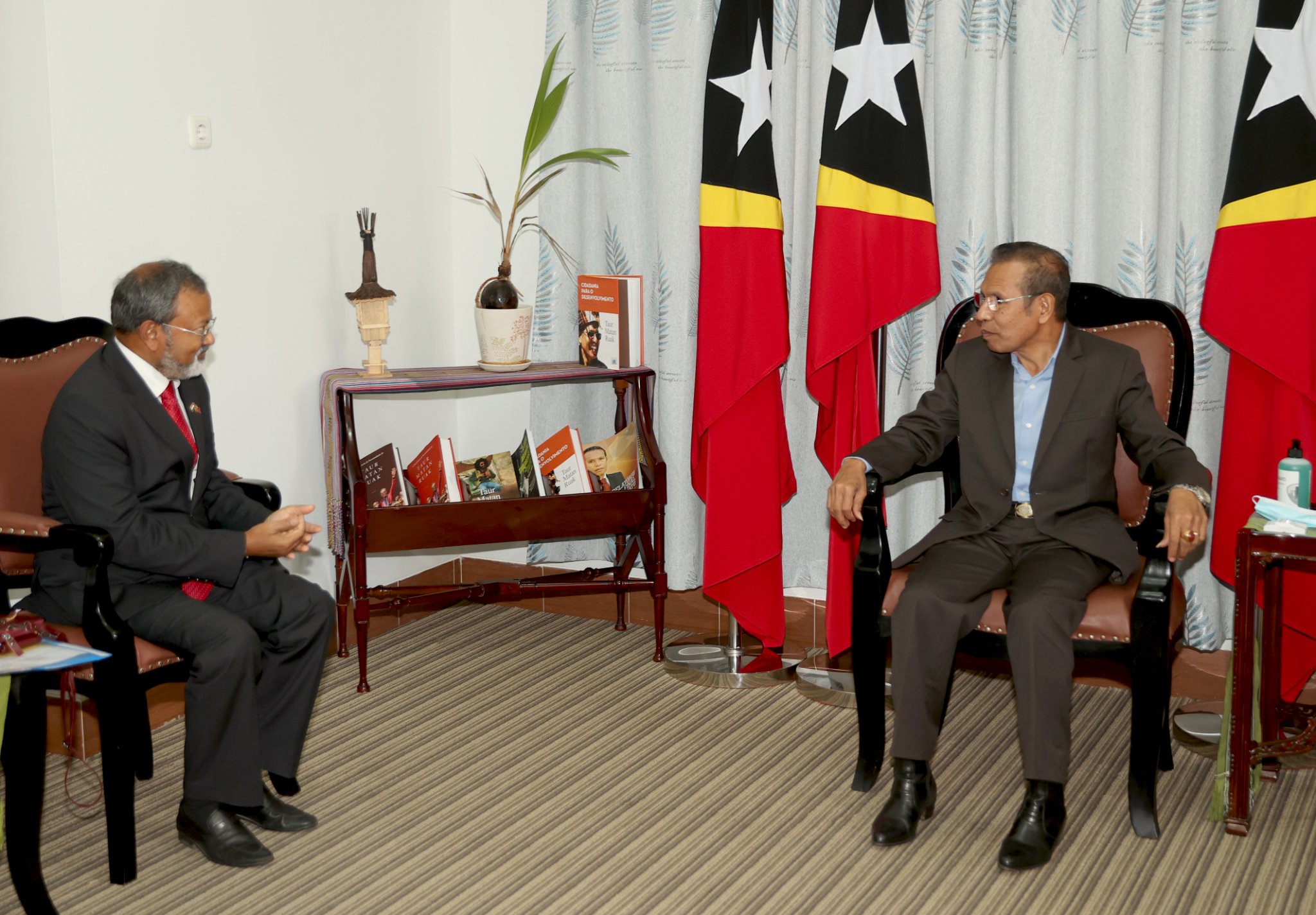 India and TL discuss future cooperation in numerous areas