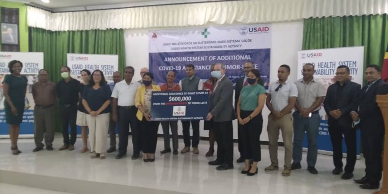 USAID announces additional funds worth 600,000 USD to respond to covid-19  in TL