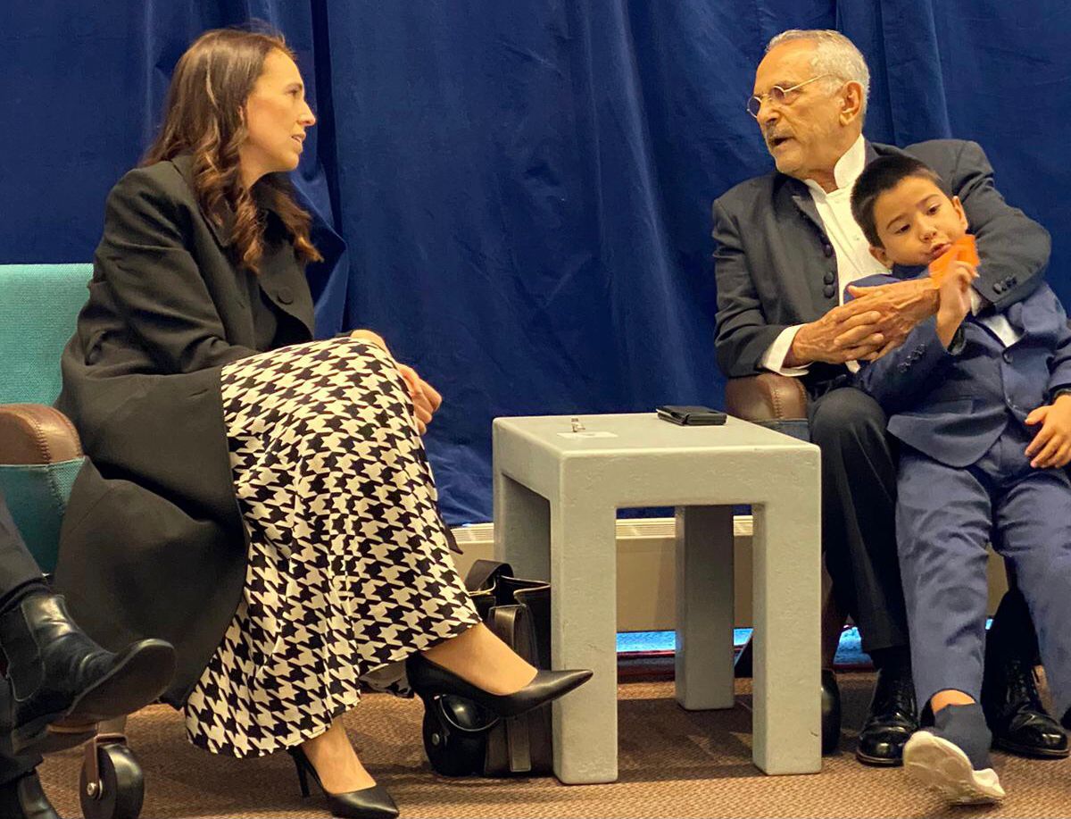 Horta and Jacinda Ardern discuss the International issue