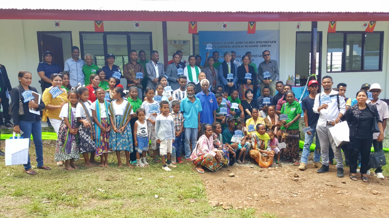 KNTLU and KNCU inaugurate Fitun Community Learning Center in Ermera