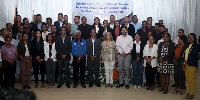 Over 75 Timorese scholarships will take Bachelors’s and Masters’s degrees in Brazil and Portugal