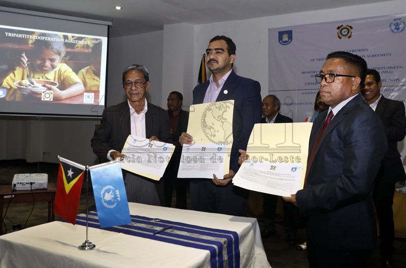WFP -MSA – MoEYS to strengthen cooperation on the management system of SFP 