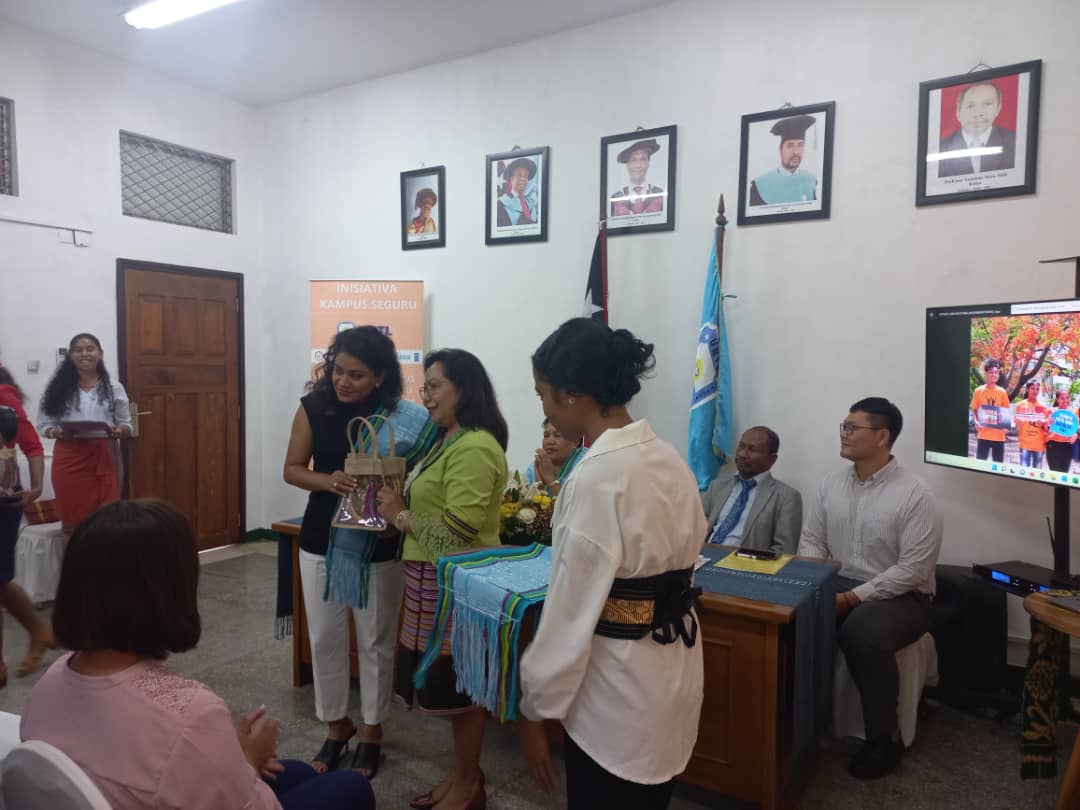 UNTL-UNW -KOICA established Safety Toilets and counseling rooms for the prevention of sexual harassment