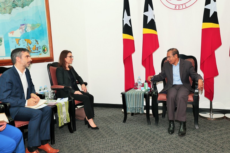 Ambassador Nadia Burger met PM Ruak to discuss Canada’s support for Timor-Leste