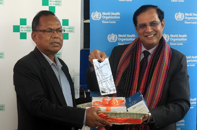UNFPA and WHO handover 35 tablets and PrEP to CPA to support HIV/AIDS prevention project