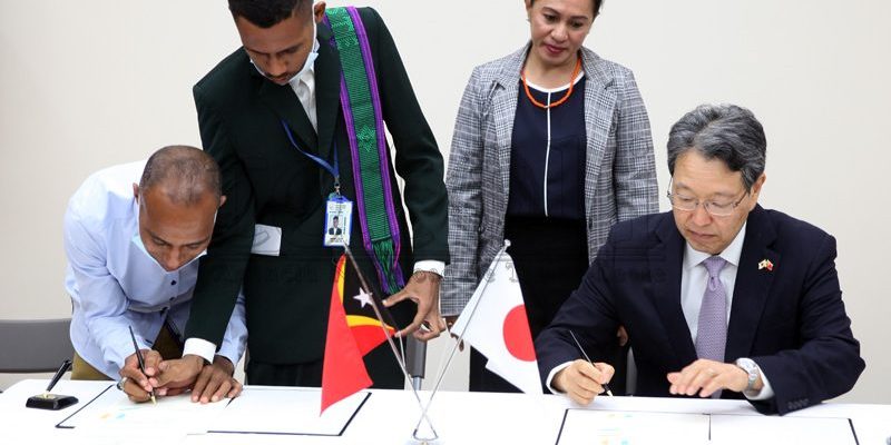 Japan Grants $ 332,865.00 to  four Organizations in Timor – Leste