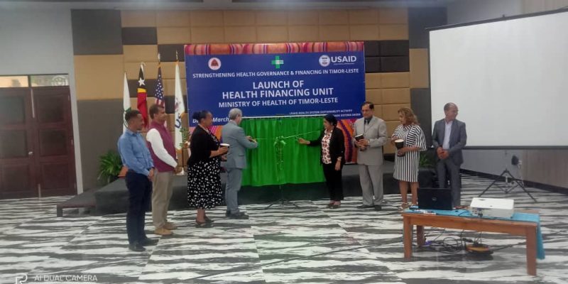 MoH and U.S Embassy launches New Health Financing Unit