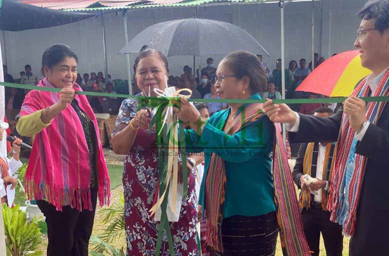 Japan Gov’t – PRADET Inaugurate the Safe House for Women and Children in Dili