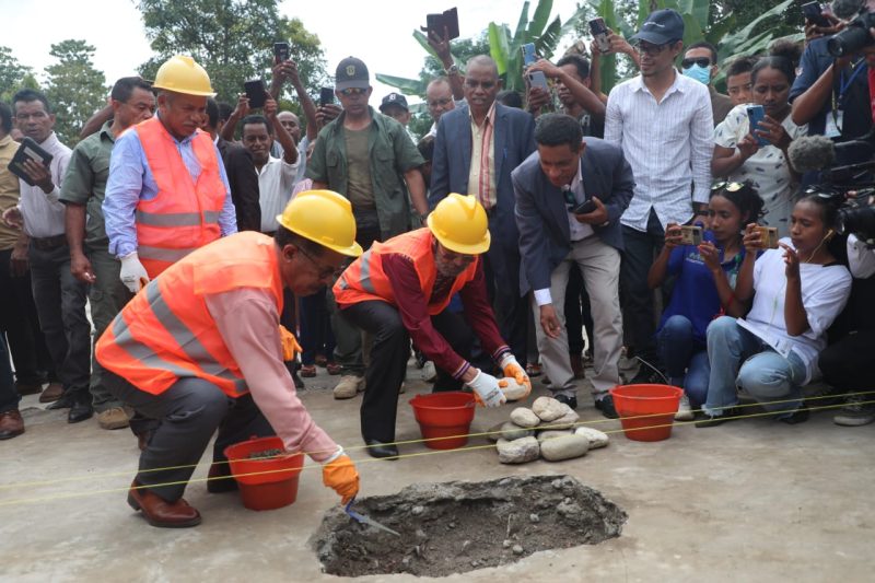 Govt lays foundation stone for construction of 82 new schools worth US$15m