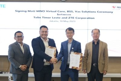 TELKOMCEL-ZTE agree to implement 5G internet improving the quality in TL