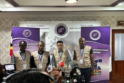 g7+ International Observers to conduct observation on the parliamentary election in Timor-Leste