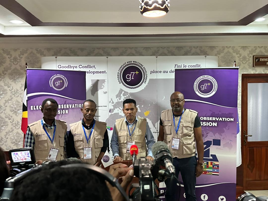 g7+ International Observers to conduct observation on the parliamentary