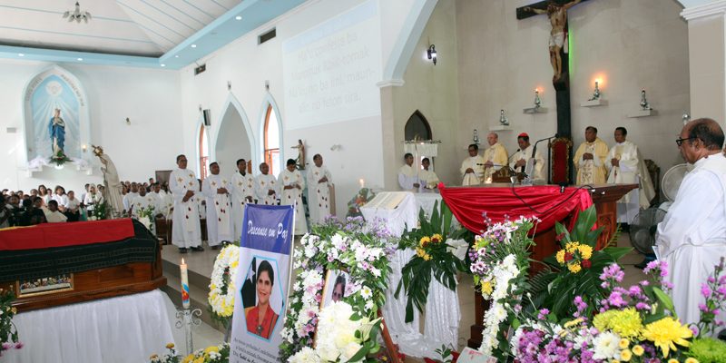 Pope Francis sends condolences message on the passing of Isabel Ferreira